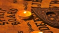 Witch craft ouija board spirit game